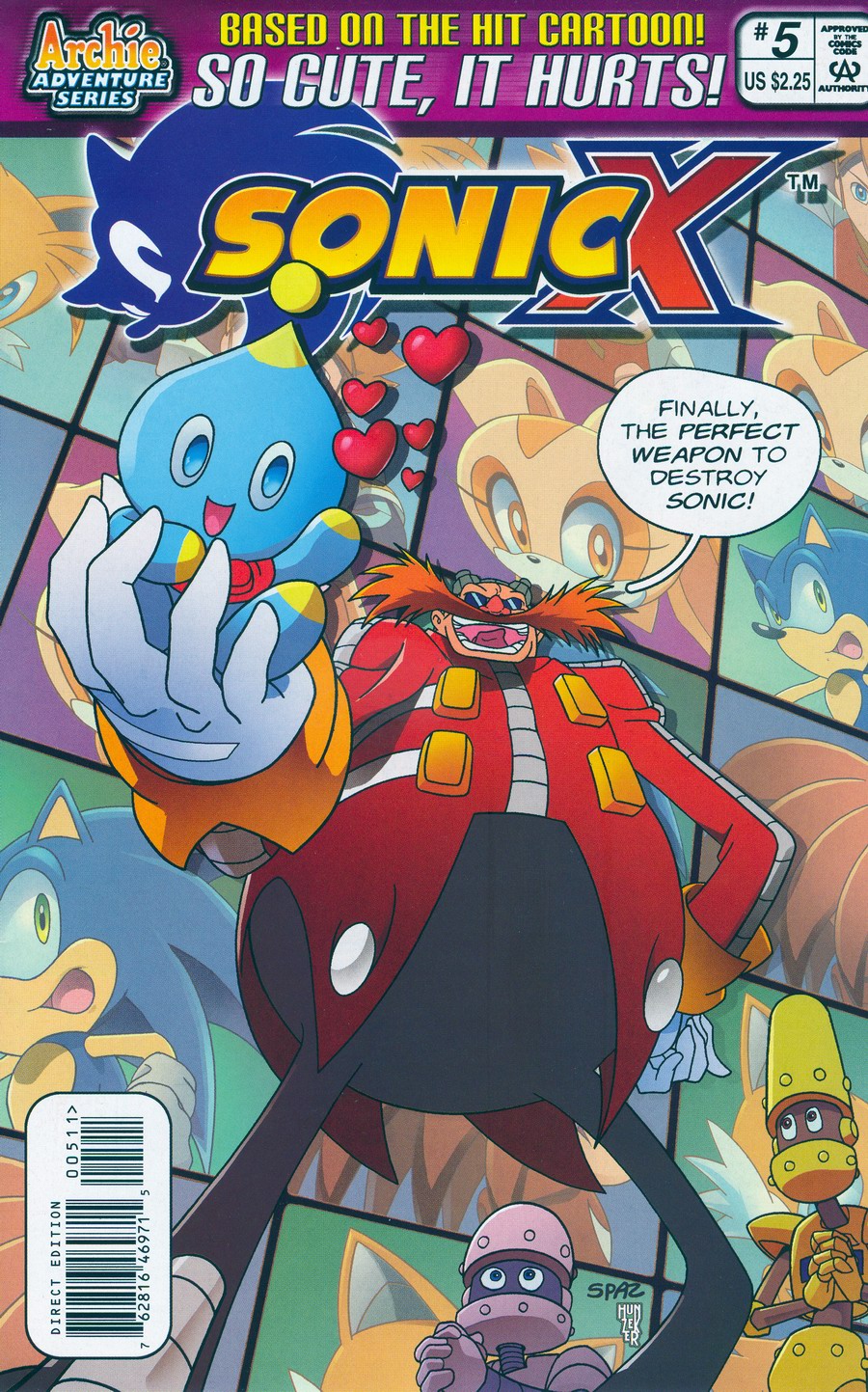 Sonic X - April 2006 Cover Page